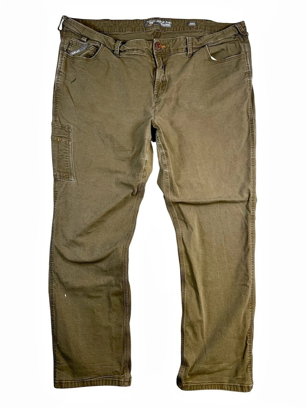 Ariat Women’s Rebar Perfect Rise Straight Leg Tan Cargo Utility Pants 22WR